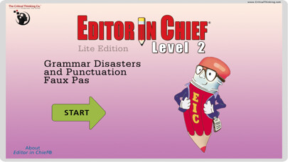 Emulate iPhone app Editor in Chief® Level 2 Lite using MyAndroid