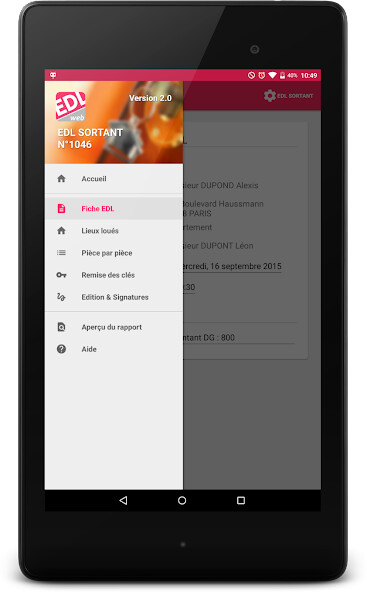 Run android online APK EDL web 2 - Etat des lieux from MyAndroid or emulate EDL web 2 - Etat des lieux using MyAndroid