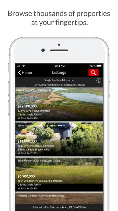 Emulate iPhone app Edmonton Home Search using MyAndroid Emulate iPhone app Edmonton Home Search using MyAndroid