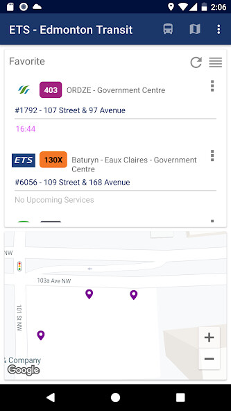 Run android online APK Edmonton Transit from MyAndroid or emulate Edmonton Transit using MyAndroid
