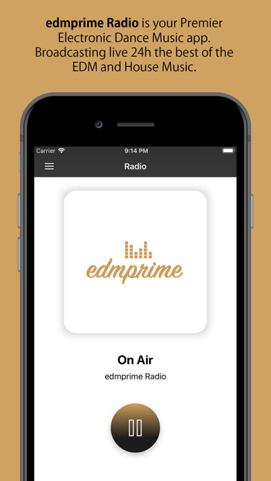 Emulate iPhone app edmprime Radio using MyAndroid Emulate iPhone app edmprime Radio using MyAndroid