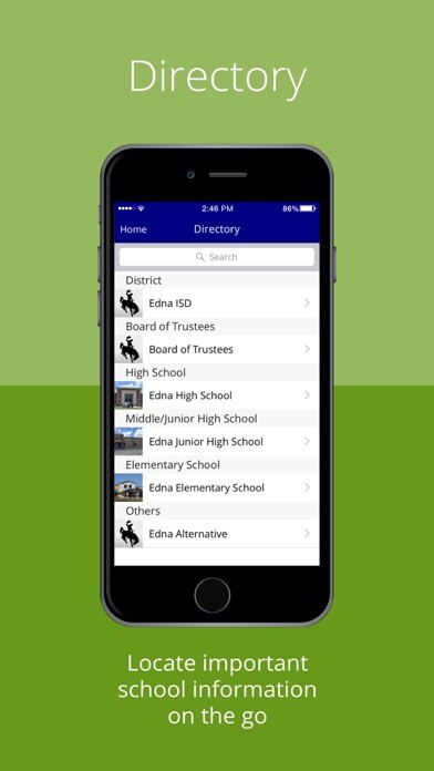 Emulate iPhone app Edna ISD using MyAndroid Emulate iPhone app Edna ISD using MyAndroid