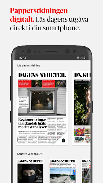 Run android online APK e-DN - den digitala tidningen  from MyAndroid or emulate e-DN - den digitala tidningen  using MyAndroid