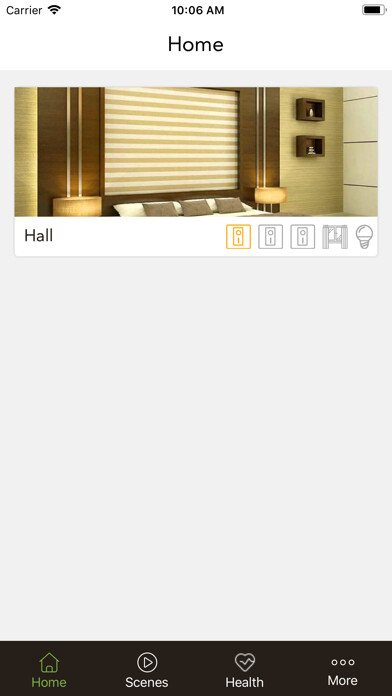 Emulate iPhone app Edomotics - Home Automation using MyAndroid