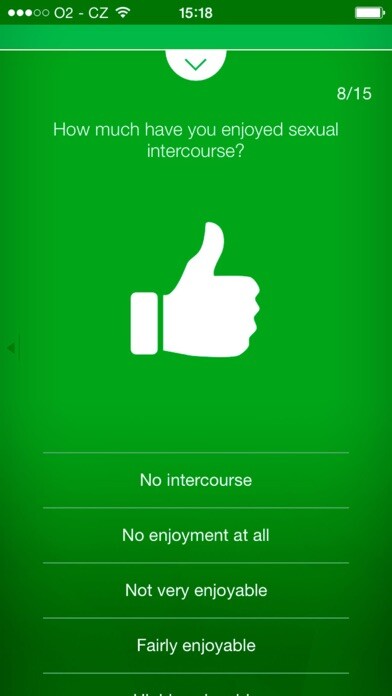 Emulate iPhone app ED Test - risk calculator of erectile dysfunction using MyAndroid Emulate iPhone app ED Test - risk calculator of erectile dysfunction using MyAndroid