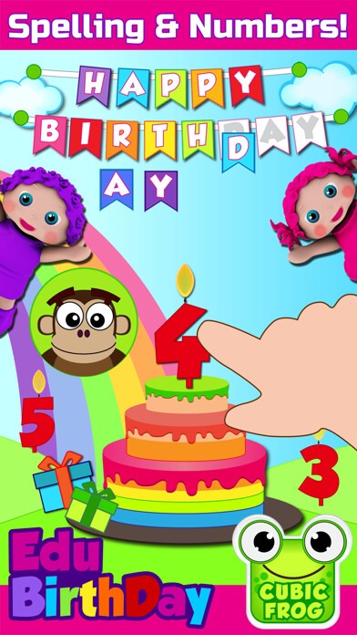 Emulate iPhone app EduBirthday-Preschool Surprise using MyAndroid Emulate iPhone app EduBirthday-Preschool Surprise using MyAndroid