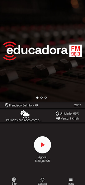 Emulate iPhone app EducadoraFM using MyAndroid