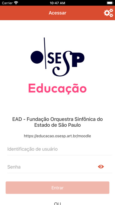 Emulate iPhone app EDUCAÇÃO – OSESP using MyAndroid Emulate iPhone app EDUCAÇÃO – OSESP using MyAndroid