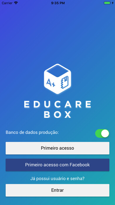 Emulate iPhone app EducareBox Professor using MyAndroid