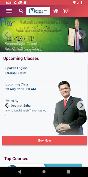 Run android online APK Educational Gurus from MyAndroid or emulate Educational Gurus using MyAndroid