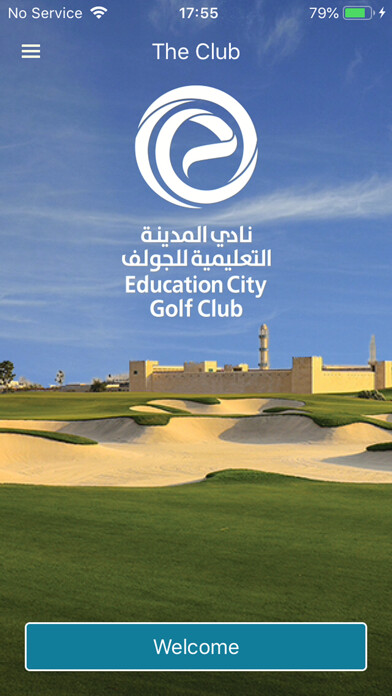 Emulate iPhone app Education City Golf Club using MyAndroid