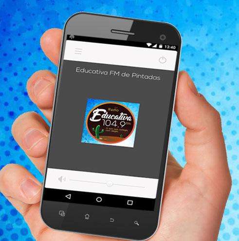 Run android online APK Educativa FM de Pintadas from MyAndroid or emulate Educativa FM de Pintadas using MyAndroid