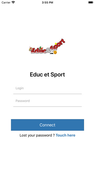 Emulate iPhone app Educ&Sport asbl using MyAndroid Emulate iPhone app Educ&Sport asbl using MyAndroid