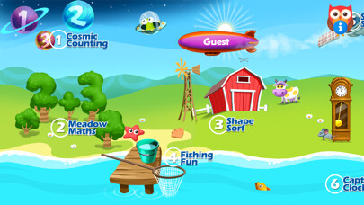 Emulate iPhone app EduGuru Maths Kids 3-5 using MyAndroid
