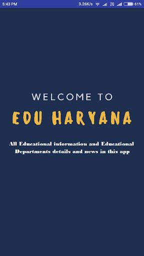 Run android online APK Edu Haryana from MyAndroid or emulate Edu Haryana using MyAndroid