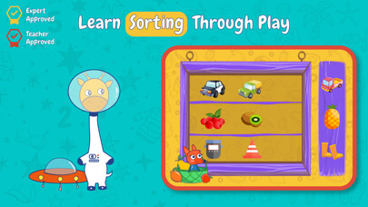 Emulate iPhone app EduKid: Kids Sorting Games using MyAndroid