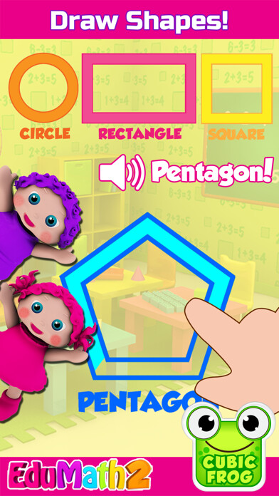 Emulate iPhone app EduMath2-Shape Learning Games using MyAndroid Emulate iPhone app EduMath2-Shape Learning Games using MyAndroid