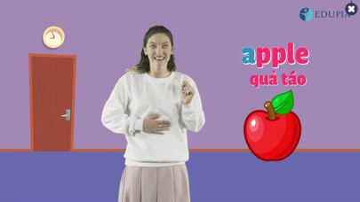Emulate iPhone app Edupia Kid - Tiếng Anh Online using MyAndroid