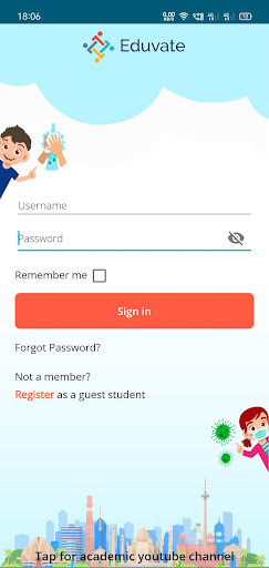 Run android online APK Eduvate Parent Portal from MyAndroid or emulate Eduvate Parent Portal using MyAndroid