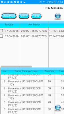Emulate Android APK eFaktur Scanner Faktur Pajak