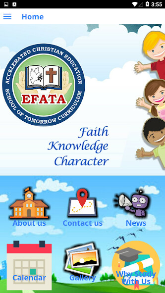 Run android online APK Efata Christian School from MyAndroid or emulate Efata Christian School using MyAndroid