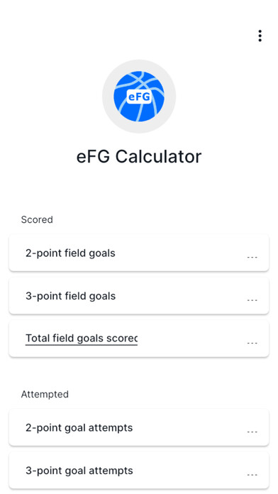 Emulate iPhone app eFG Calculator - CalCon using MyAndroid Emulate iPhone app eFG Calculator - CalCon using MyAndroid