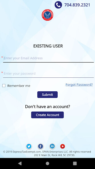 Emulate iPhone app E-File Tax Extension Form 8868 using MyAndroid Emulate iPhone app E-File Tax Extension Form 8868 using MyAndroid