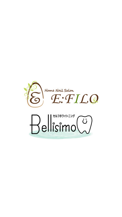 Emulate iPhone app ネイルサロン　E:FILO　公式アプリ using MyAndroid