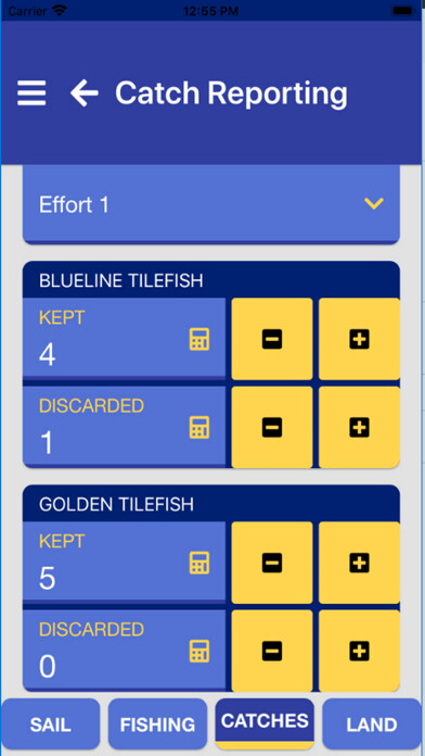 Emulate iPhone app eFin Logbook using MyAndroid