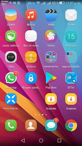 Run android online APK EfiTec from MyAndroid or emulate EfiTec using MyAndroid