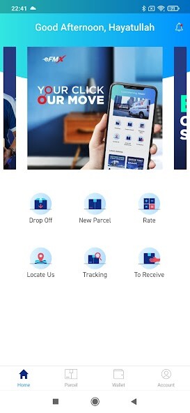 Run android online APK eFMX from MyAndroid or emulate eFMX using MyAndroid