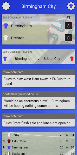 Run android online APK EFN Unofficial Birmingham City from MyAndroid or emulate EFN Unofficial Birmingham City using MyAndroid