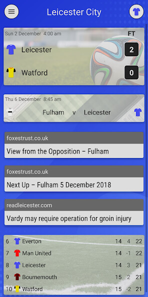 Run android online APK EFN  Unofficial Leicester City from MyAndroid or emulate EFN  Unofficial Leicester City using MyAndroid