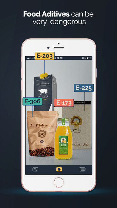 Emulate iPhone app E − Food Scanner using MyAndroid Emulate iPhone app E − Food Scanner using MyAndroid