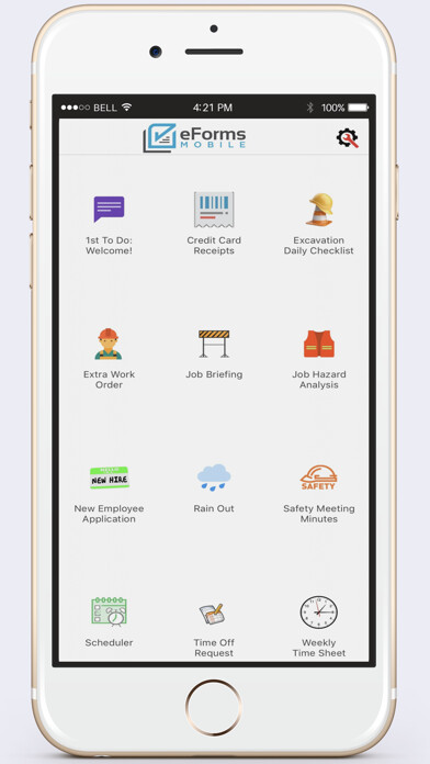 Emulate iPhone app eForms Mobile using MyAndroid Emulate iPhone app eForms Mobile using MyAndroid