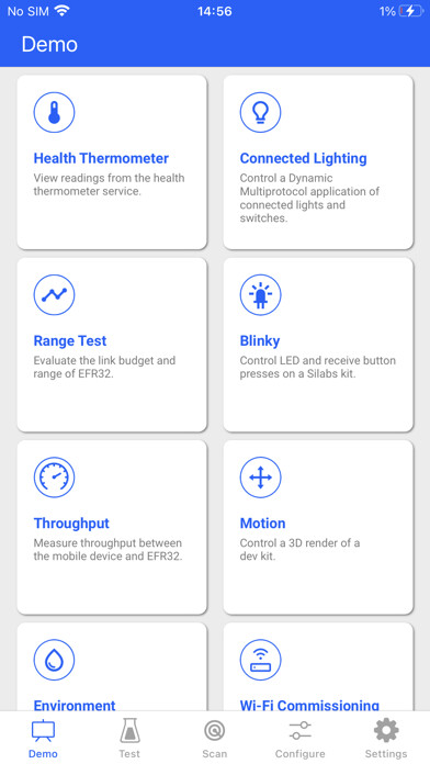 Emulate iPhone app EFR Connect BLE Mobile App using MyAndroid