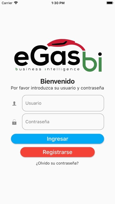 Emulate iPhone app eGasBI using MyAndroid