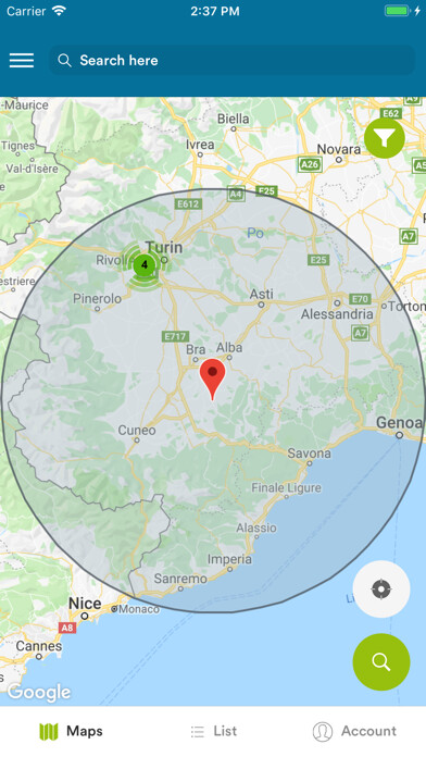 Emulate iPhone app EGEA GreenMobility using MyAndroid Emulate iPhone app EGEA GreenMobility using MyAndroid