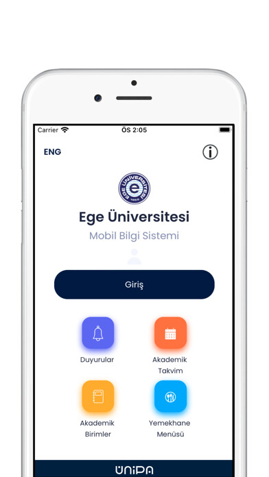 Emulate iPhone app Ege Üniversitesi Mobil using MyAndroid Emulate iPhone app Ege Üniversitesi Mobil using MyAndroid
