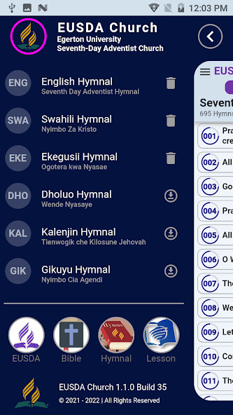 Run android online APK Egerton University SDA Church from MyAndroid or emulate Egerton University SDA Church using MyAndroid