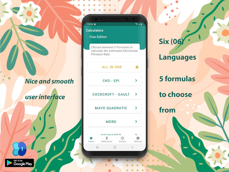 Run android online APK eGFR Calculator from MyAndroid or emulate eGFR Calculator using MyAndroid