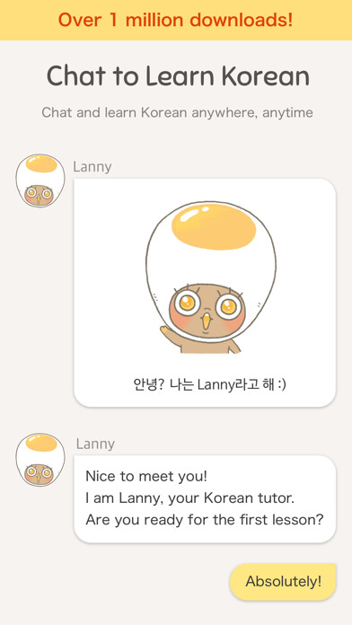 Emulate iPhone app Eggbun: Learn Korean Fun using MyAndroid Emulate iPhone app Eggbun: Learn Korean Fun using MyAndroid