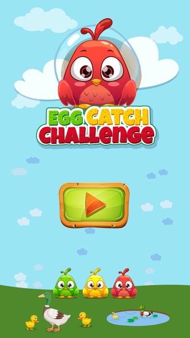 Emulate iPhone app Egg Catch Challenge using MyAndroid