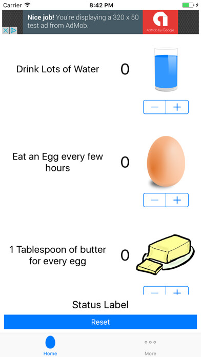 Emulate iPhone app Egg Fast Tracker using MyAndroid Emulate iPhone app Egg Fast Tracker using MyAndroid