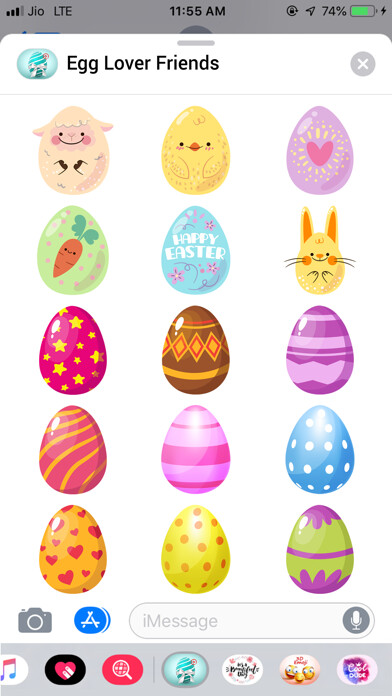 Emulate iPhone app Egg Lover Friends using MyAndroid