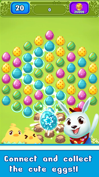 Emulate iPhone app Egg Mania ~Sky Island~ using MyAndroid