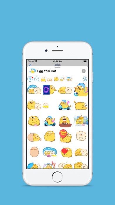 Emulate iPhone app Egg Yolk Cat using MyAndroid
