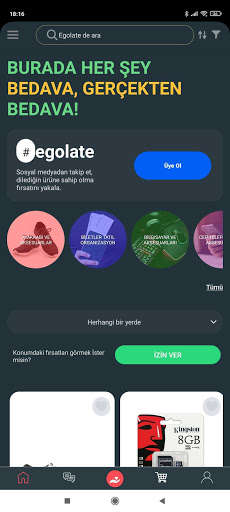 Run android online APK Egolate from MyAndroid or emulate Egolate using MyAndroid