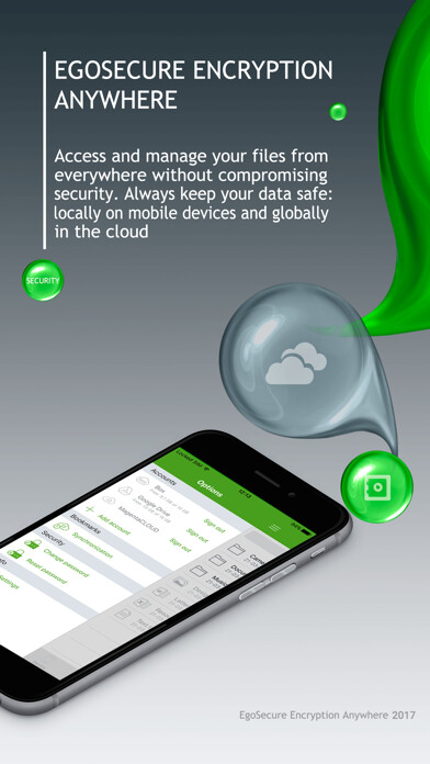 Emulate iPhone app EgoSecure Encryption Anywhere using MyAndroid