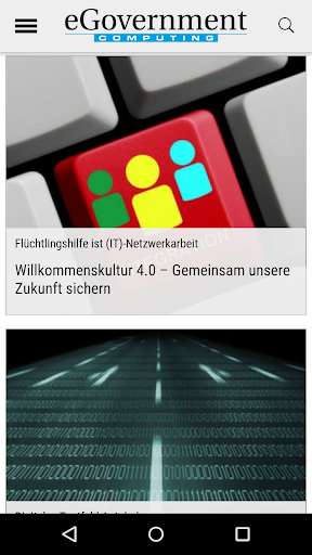 Run android online APK eGovernment Computing from MyAndroid or emulate eGovernment Computing using MyAndroid